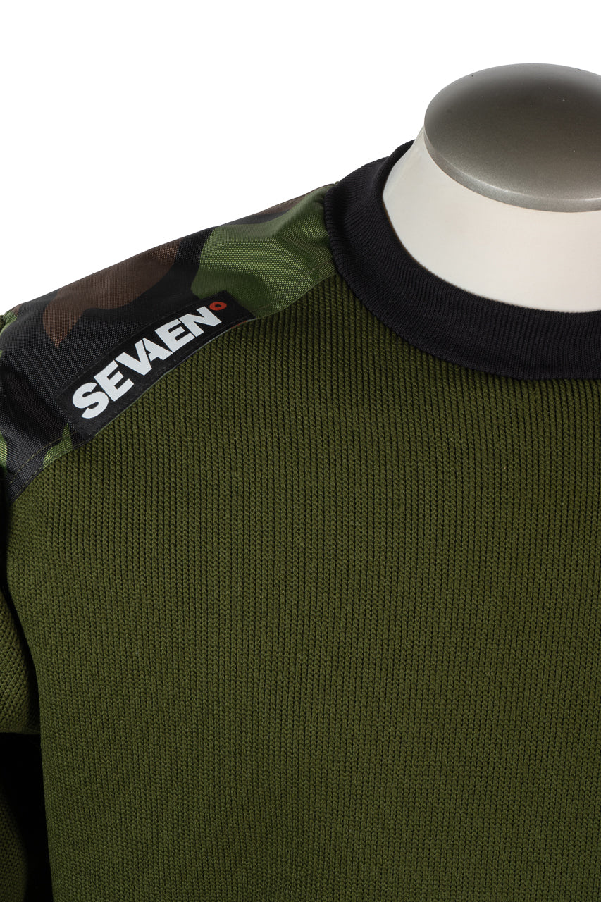 Thermal Camo Sweater
